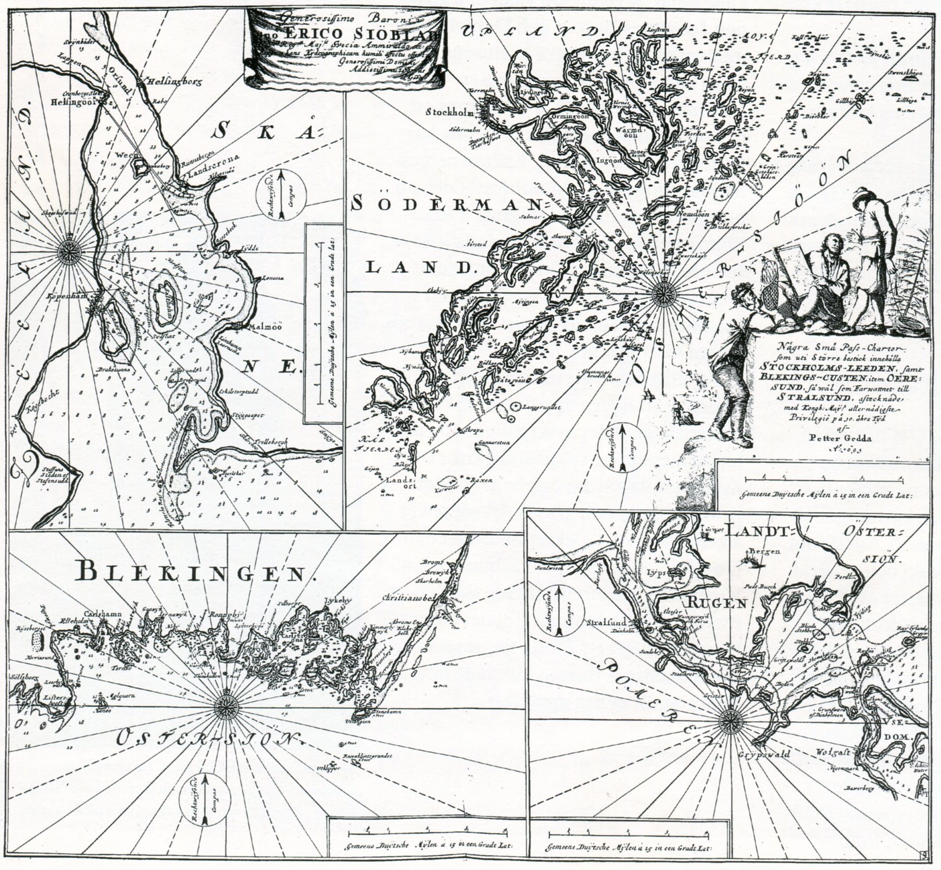 Geddas Sjökarta 1694
