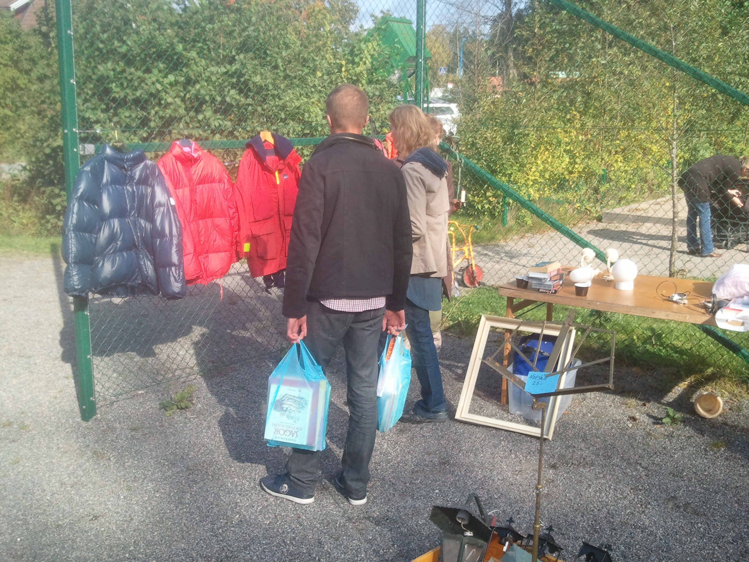 Lyckad Loppmarknad!